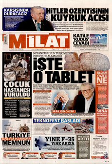 MİLAT 18 Eylül 2025 gazete manşeti