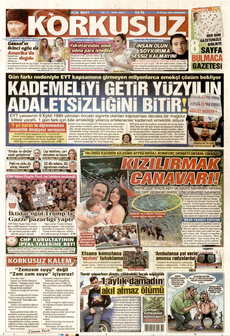 KORKUSUZ 18 Eylül 2025 gazete manşeti