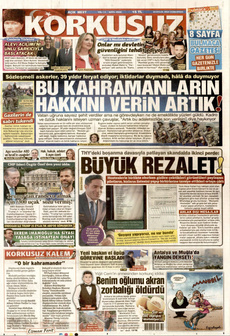 KORKUSUZ 20 Eylül 2025 gazete manşeti