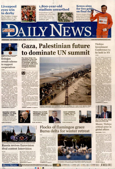 HÜRRİYET DAİLY NEWS 20 Eylül 2025 gazete manşeti