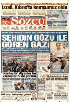 SÖZCÜ 21 Eylül 2025 gazete manşeti