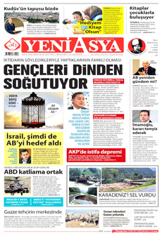YENİ ASYA 21 Eylül 2025 gazete manşeti