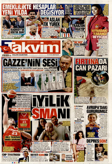 TAKVİM 21 Eylül 2025 gazete manşeti