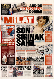 MİLAT 21 Eylül 2025 gazete manşeti