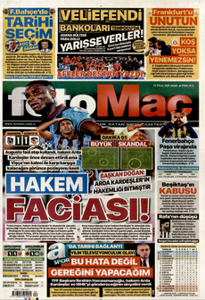 FOTOMAÇ 21 Eylül 2025 gazete manşeti