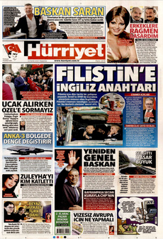 HÜRRİYET 22 Eylül 2025 gazete manşeti