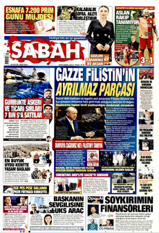 SABAH 23 Eylül 2025 gazete manşeti