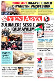 YENİ ASYA 23 Eylül 2025 gazete manşeti