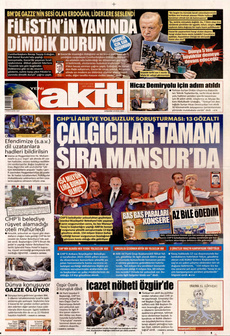 YENİ AKİT 24 Eylül 2025 gazete manşeti