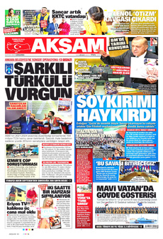 AKŞAM 24 Eylül 2025 gazete manşeti