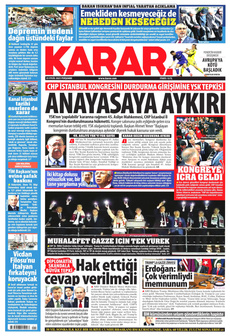 KARAR 25 Eylül 2025 gazete manşeti