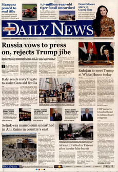 HÜRRİYET DAİLY NEWS 25 Eylül 2025 gazete manşeti