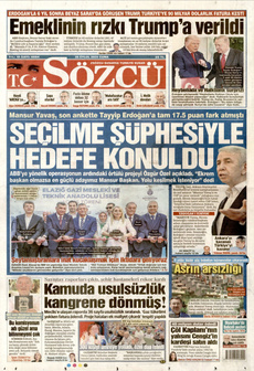 SÖZCÜ 26 Eylül 2025 gazete manşeti