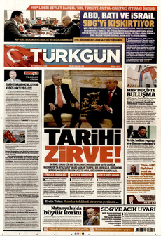 TÜRKGÜN 26 Eylül 2025 gazete manşeti
