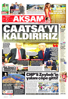 AKŞAM 26 Eylül 2025 gazete manşeti