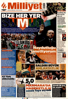 MİLLİYET 3 Ekim 2025 gazete manşeti
