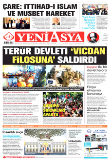 YENİ ASYA 3 Ekim 2025 gazete manşeti