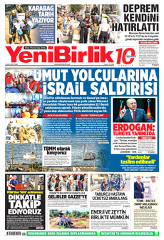 YENİBİRLİK 3 Ekim 2025 gazete manşeti