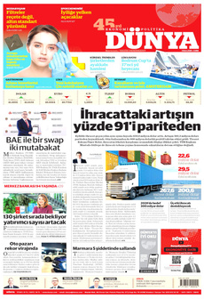 DÜNYA 3 Ekim 2025 gazete manşeti