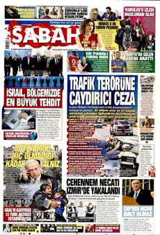 SABAH 8 Ekim 2025 gazete manşeti