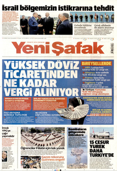 YENİ ŞAFAK 8 Ekim 2025 gazete manşeti