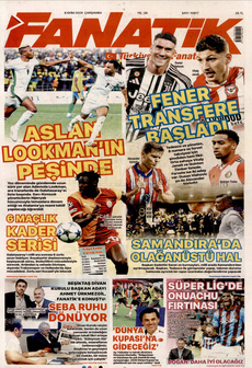 FANATİK 8 Ekim 2025 gazete manşeti