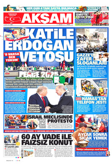 AKŞAM 14 Ekim 2025 gazete manşeti