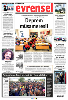 EVRENSEL 14 Ekim 2025 gazete manşeti