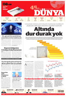 DÜNYA 15 Ekim 2025 gazete manşeti