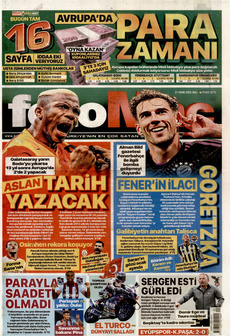 FOTOMAÇ 21 Ekim 2025 gazete manşeti