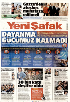 YENİ ŞAFAK 22 Ekim 2025 gazete manşeti