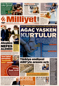 MİLLİYET 23 Ekim 2025 gazete manşeti