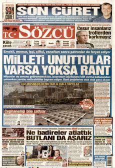 SÖZCÜ 24 Ekim 2025 gazete manşeti