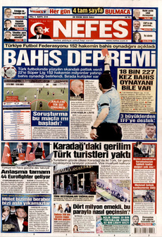 NEFES 28 Ekim 2025 gazete manşeti