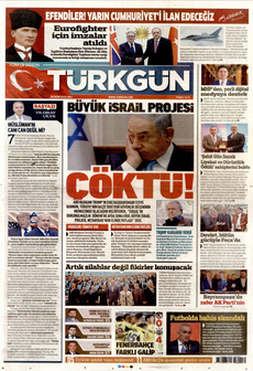 TÜRKGÜN 28 Ekim 2025 gazete manşeti