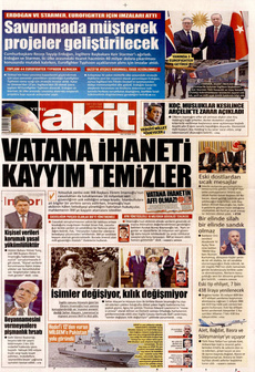 YENİ AKİT 28 Ekim 2025 gazete manşeti