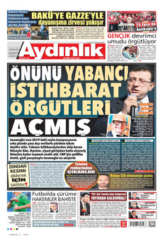 AYDINLIK GAZETESİ 28 Ekim 2025 gazete manşeti