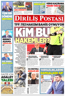 DİRİLİŞ POSTASI 28 Ekim 2025 gazete manşeti