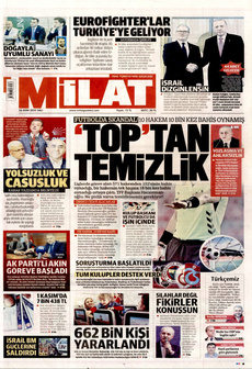 MİLAT 28 Ekim 2025 gazete manşeti