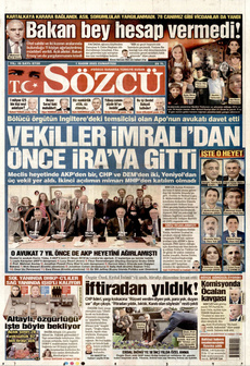 SÖZCÜ 1 Kasım 2025 gazete manşeti