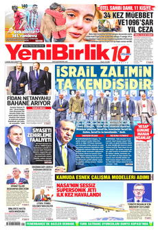 YENİBİRLİK 1 Kasım 2025 gazete manşeti