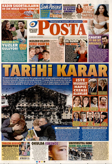 POSTA 1 Kasım 2025 gazete manşeti