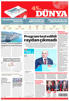 DÜNYA 1 Kasım 2025 gazete manşeti