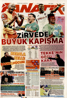 FANATİK 1 Kasım 2025 gazete manşeti