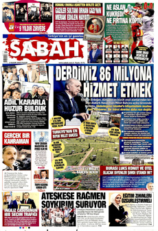 SABAH 2 Kasım 2025 gazete manşeti