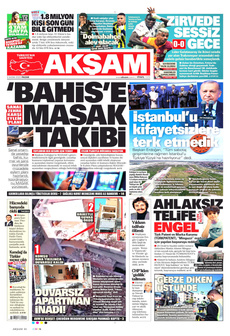 AKŞAM 2 Kasım 2025 gazete manşeti