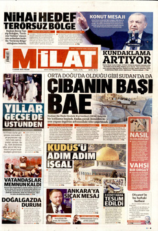 MİLAT 2 Kasım 2025 gazete manşeti