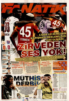 FANATİK 2 Kasım 2025 gazete manşeti
