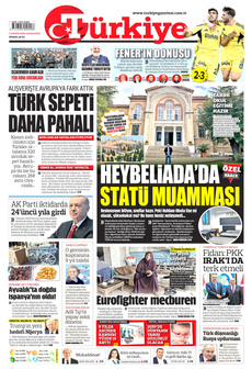 TÜRKİYE GAZETESİ 3 Kasım 2025 gazete manşeti