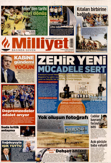 MİLLİYET 3 Kasım 2025 gazete manşeti
